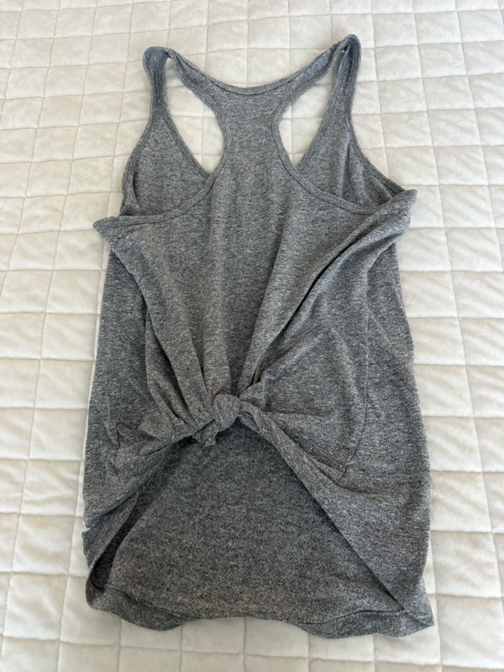 Gray Racerback WVU Logo Tank - Picture 3 of 3